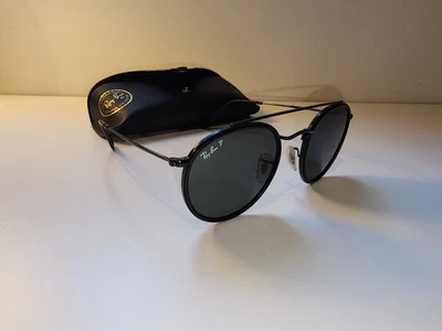 $100 • Buy Ray Ban ROUND DOUBLE BRIDGE (Polarised)