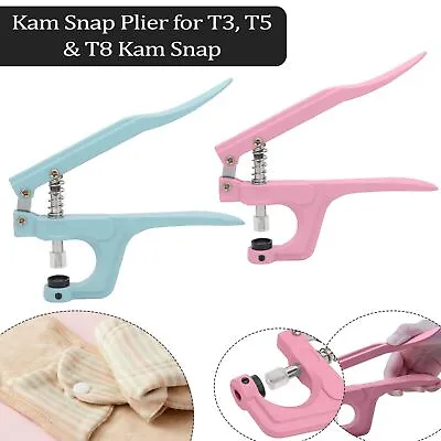 Fixing KAM Snap Plier For Snap Poppers Buttons Baby Woollen Clothing Crafts • £11.05