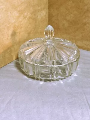 Mikasa Candy Dish With Lid In Excellent Condition 7  Diameter 6  Tall • $15