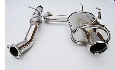 Invidia Q300 Catback Single Exhaust For 00-09 S2000 AP1 AP2 (Rolled SS Tip) • $793.80