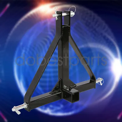 3 Point Trailer Receiver Hitch Tow Drawbar Cat 1 Tractor Thicken Steel Upgrade • $39.50