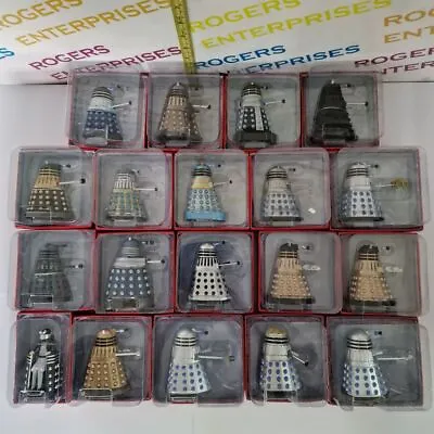 Eaglemoss Doctor Dr Who Figurine Collection Rare Dalek Special Editions SD1-SD20 • £23.99