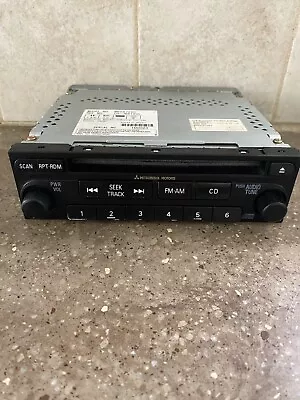 02-04mitsubishi Eclipse Am Fm Cd Player Radio Stereo. • $40