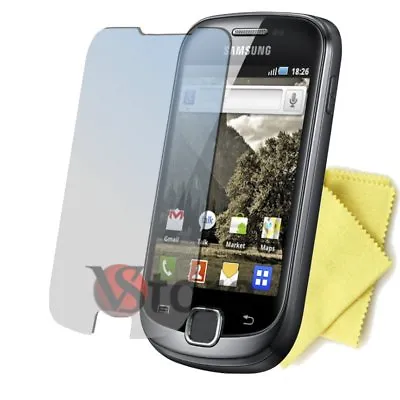 3 For Films Samsung Gt S5670 Galaxy Fit Screen Protector Film Display • £1.60