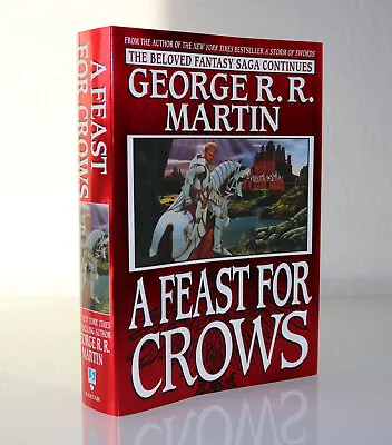 A Feast For Crows Uncirculated Jacket SIGNED George R R Martin A Game Of Thrones • $1400