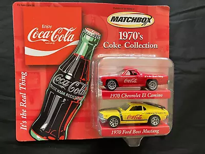 Coca Cola Matchbox Cars/Trucks New In Box 1970's Coke Collection From 1999 • $5