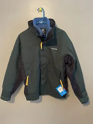 $200 COLUMBIA Mens Field ROC Bugaboo 1986 Interchange Jacket Small Green 3 In 1 • $65