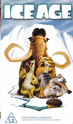 ICE AGE - Animation VIDEO VHS Pal    SirH70 • $9.95