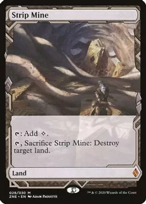 Strip Mine Regular 28 Zendikar Rising Expeditions ZNE Mythic • $29.99