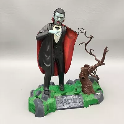 Vintage Aurora Dracula Model Kit Built Up Display Monsters Of The Movies 1962 • $85