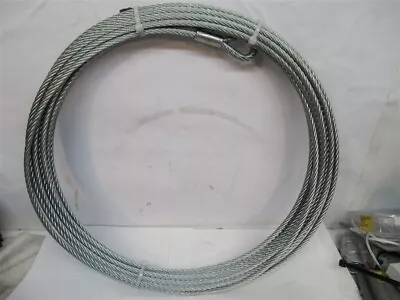 3/8  X 75' Wire Rope W/Thimble • $78