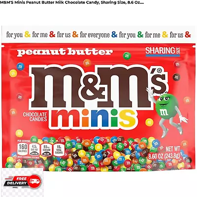 M&M'S Minis Peanut Butter Milk Chocolate Candy Sharing Size 8.6 Oz.... • $7.99
