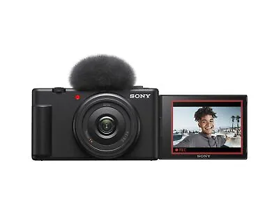 Sony ZV-1F Vlog Camera For Content Creators And Vloggers (Black) • $455.40