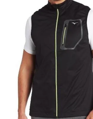 Mizuno Men Impermalite Flex Vest (M) Black 421155 9090 • $25