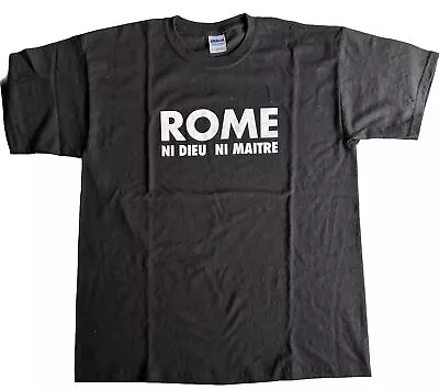 Rome - Ni Dieu Ni Maitre Large T-Shirt Neofolk Dark Folk Industrial Rare • $15