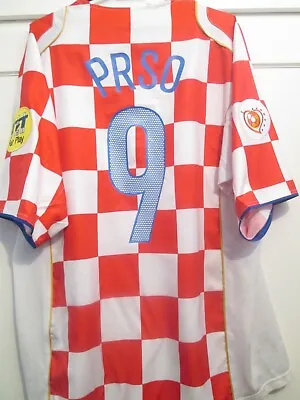 £119.99 • Buy Croatia Prso 9 Euro 2004 Home Football Shirt Size XL /45043