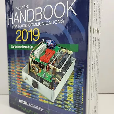 ARRL Handbook Radio Communications 2019 6 Vol. Box Set Amateur Ham Professional • $99.99