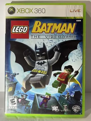 Lego Batman The Video Game Xbox 360 With Manual UNTESTED • $4.99
