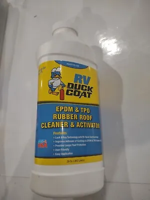 RV Duck Coat EPDM & TPO Rubber Roof Cleaner (29 Oz)   • $12