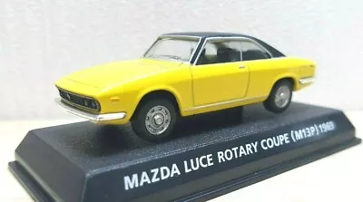 1/64 Konami 1969 MAZDA LUCE ROTARY COUPE YELLOW Diecast Car Model • $19.99