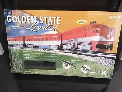 K-Line Golden State Diesel Passenger Train Incomplete Set K-1208 Box + 3 Cars • $80