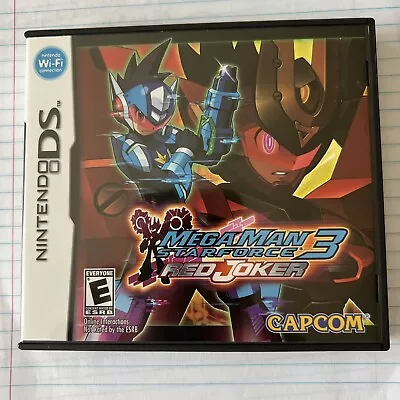 Mega Man Star Force 3: Red Joker (Nintendo DS 2009) • $175