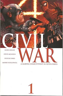 Complete Set Of Marvel Civil War Comics Issues 1 - 7 2006 - 2007 NM • $0.99