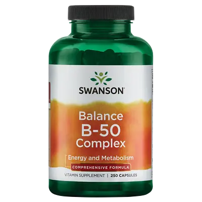 Swanson Balance B-50 Complex Capsules 250 Count • $24.07