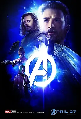 2018 Marvel Art Print Promo Poster Wall Decor  Avengers: Infinity War  Film Gift • $11.99