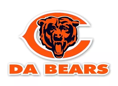 Chicago Bears DA BEARS Decal • $3.99