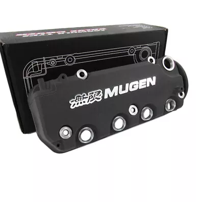 Car Engine Valve Cover Mugen SOHC VTEC D16Y8 D16Y7 Black For Honda Civic • $267.99