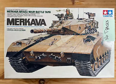 Merkava Israeli MBT - 1/35 Scale Tamiya/MRC Unassembled AFV Kit#35127  No Tracks • $19.99