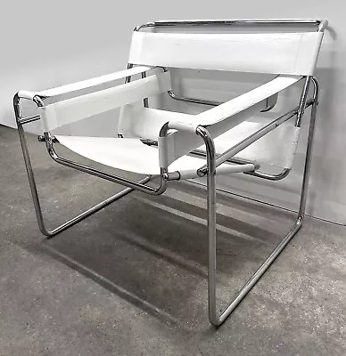 One Retro Vintage Bauhaus Marcel Breuer Wassily Chair Model B3 Copy • £145