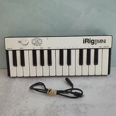 IRig Keys Mini 25 Key Universal Keyboard Controller Piano IK Multimedia MIDI • $34.95