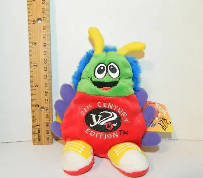 Y2K BUG Soft Squishy Toy Computer Virus 5  Size Vintage Plush New Years Eve Gift • $9.95