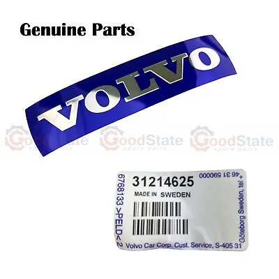 GENUINE Volvo C30 V40 V50 S60 V60 V70 Front Radiator Grille Blue Badge Emblem • $29.90