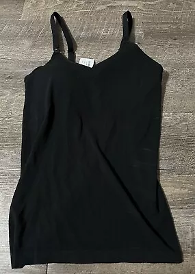 Target Auden Nursing Black Cami Tank Top Shirt New Medium M • $10.95