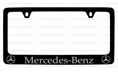 (1) Mercedes Benz Black  Plastic License Plate Frame • $9.99