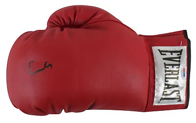 Muhammad Ali  Cassius Clay  Signed Red Everlast Boxing Glove PSA Itp #5A02786 • £2570.17