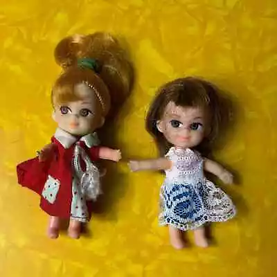 Vintage 1960s Liddle Kiddle Clone Set • $16