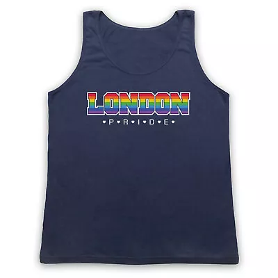 London Pride Lgbt Festival Gay Pride March Rights Unisex Tank Top Vest • £19.99