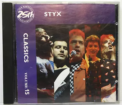 Styx Classics Vol 15 A&M 1987 CD VG+ All Add-on CDs Shipped Free. • $3.99