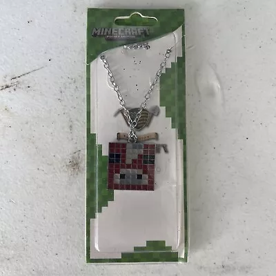 Minecraft Pocket Edition Necklaces Keychain Diamond Ore Pickaxe Red Cow • $4.99