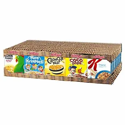 Kellogg's Cereal Mixed Case 35 Portion Packs (Top 5 Brands) • £20.24