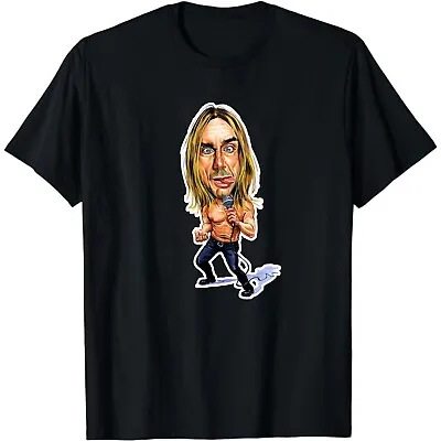 IGGY POP NEW T-SHIRT Sizes S M L XL XXL Colours Black White • £15.59