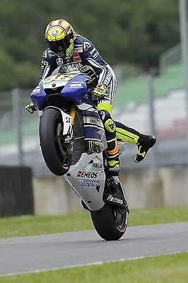 Valentino Rossi Wheelie Superbikes Sport Moto GP Large Poster Wall Decoation Boy • £4.27