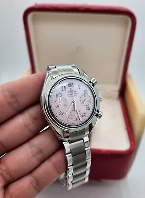 Omega Speedmaster Reduced 3502.78 Pink Mother Pearl Dial Serviced 2022 Limited • $3500