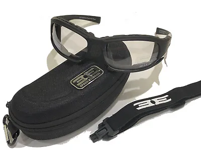 Epoch Motorcycle Safety Padded Sunglasses ForRiding TRANSITION PHOTOCHROMIC LENS • $37.49