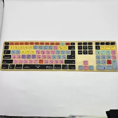 Avid Media Composer Keyboard Cover Skin KB Covers Ultra-Thin Silicon • $15.99