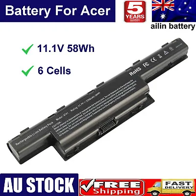 AS10D31 AS10D41 AS10D51 AS10D71 AS10D73 Battery For Acer Aspire 4741 5733 7741 • $30.99